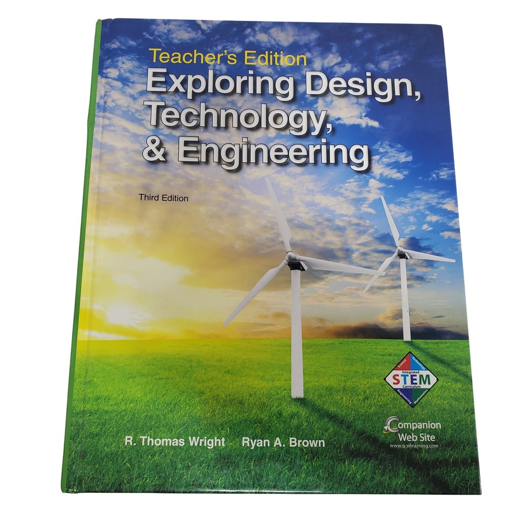 Goodheart-Willcox Exploring Design Technology Engineering Teachers Ed 3rd